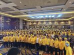 Ratusan kader Partai Golkar Sulteng menghadiri Musda XI di Palu, menunjukkan soliditas dan kekompakan hingga ke daerah Morowali Utara.
