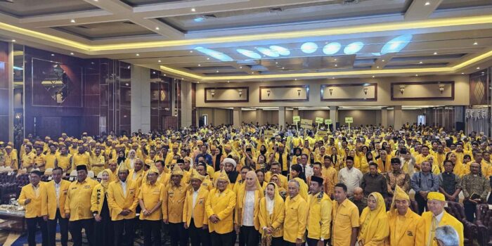 Ratusan kader Partai Golkar Sulteng menghadiri Musda XI di Palu, menunjukkan soliditas dan kekompakan hingga ke daerah Morowali Utara.
