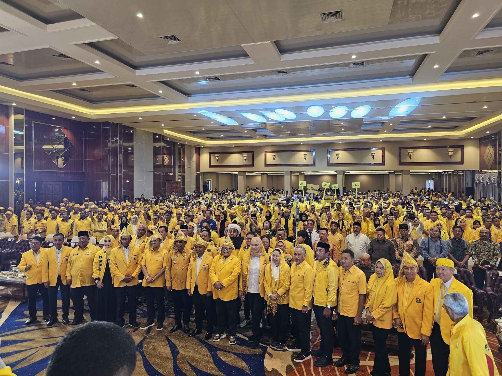 Ratusan kader Partai Golkar Sulteng menghadiri Musda XI di Palu, menunjukkan soliditas dan kekompakan hingga ke daerah Morowali Utara.