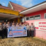 Polres Morowali Utara gelar donor darah dalam HUT Lalu Lintas Bhayangkara ke-70