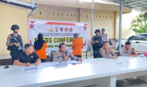 Kapolres Parigi Moutong rilis kasus penambang emas ilegal di Parigi Moutong