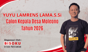 Erick Putrawan Beri Support Yuyu Lamrens Lama Maju Pilkades Moleono
