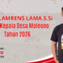 Erick Putrawan Beri Support Yuyu Lamrens Lama Maju Pilkades Moleono