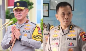 Pergantian Kapolda Sulteng, Irjen Endi Sutendi resmi menggantikan Irjen Agus Nugroho.