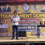 Dukung Turnamen Domino di HUT ke-12 Morut, Warda Dg Mamala Sumbang Dana Pribadi Rp100 Juta